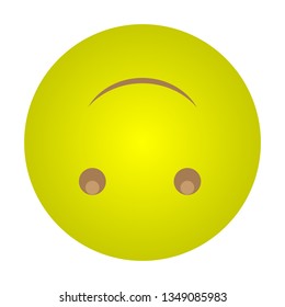 Emoji Vector Yellow