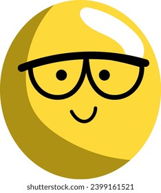 día mundial emoji Nerd Face