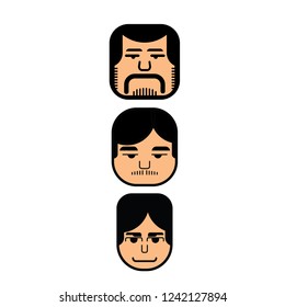 Emojicons face vector