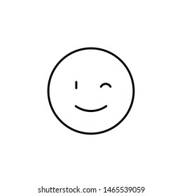  Emojis icon flat style. Round cute Emoticons to World Smile Day.  Expressive avatar. illustration - Vector