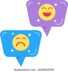 Emojis Line Vector Icon Design