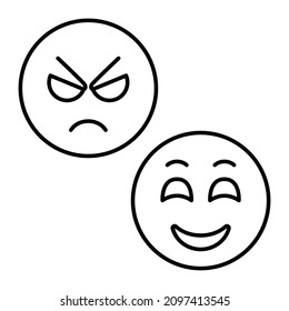Emojis vector icon  Which Can Easily Modify Or Edit 

