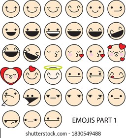 Emojis Vector Pack Part 2