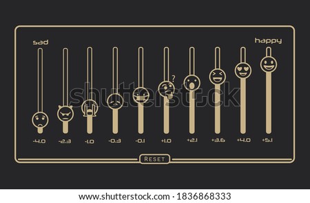 emolizer (emoticon equalizer ) Rescale to Any Size. Files Saved as EPS10 Format. 100% Vectors. good for your T-shirt design or just for fun.