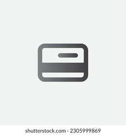 E-Money Card Airport Icon Illustration Vector Editable Color