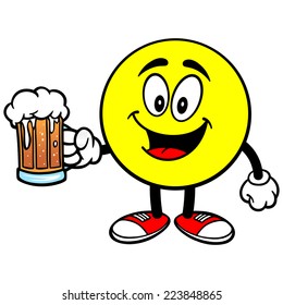 Emoticon with Beer