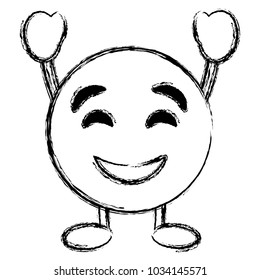 emoticon cartoon face smiling character
