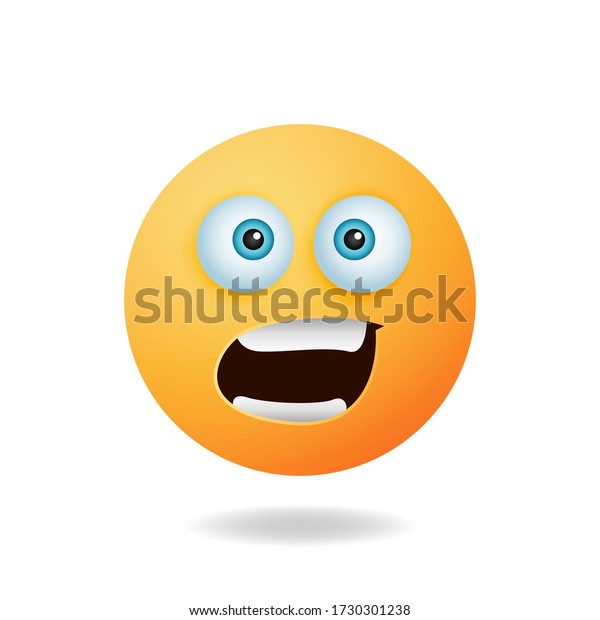 Emoticon Character Cute Emoticon Cartoon Characters Stock Vector 