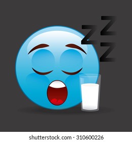 emoticon concept design, vector illustration eps10 graphic 