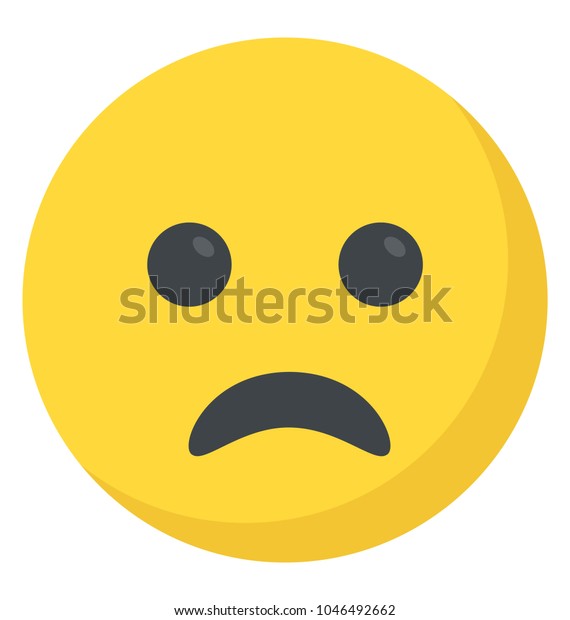 Emoticon Depicting Expression Being Baffled Stock Vector (Royalty Free ...