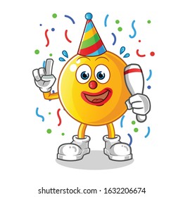 emoticon emoji happy clown cartoon. cartoon mascot vector