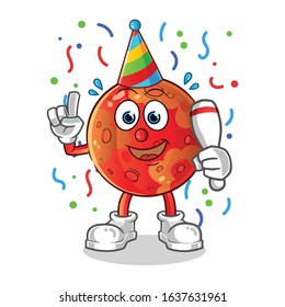 emoticon emoji happy clown cartoon. cartoon mascot vector