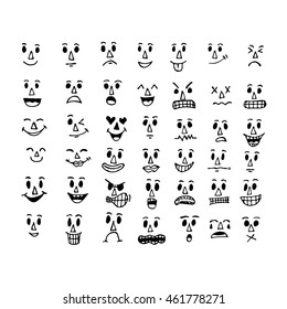 Emoticon Emoji icon Illustration design