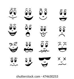 Emoticon Emoji icon Illustration design