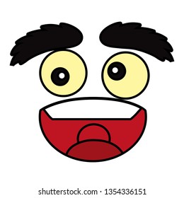emoticon face cartoon