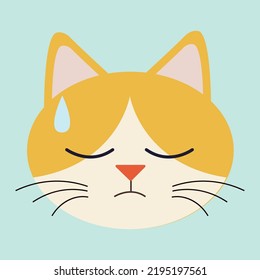 Emoticon Face Cat Kawaii Cute
