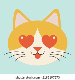 Emoticon Face Cat Kawaii Cute