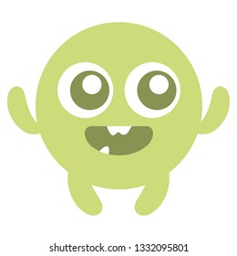 emoticon face with crazy teeth
