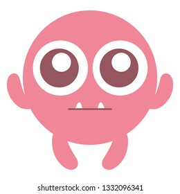 emoticon face with crazy teeth