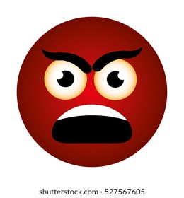 emoticon face expression isolated