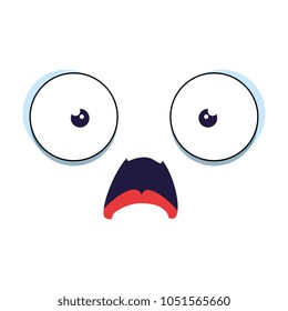 emoticon face kawaii character