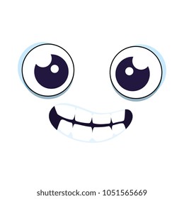 emoticon face kawaii character