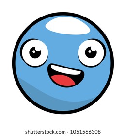 emoticon face kawaii character