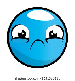 emoticon face kawaii character