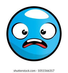 emoticon face kawaii character