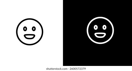 emoticon face shape that shows happiness