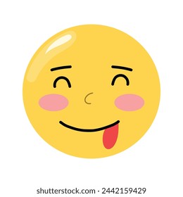 emoticon flat design variation design