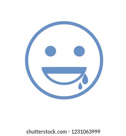 emoticon hungry.vector icon
