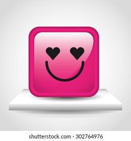 emoticon icon design, vector illustration eps10 graphic 