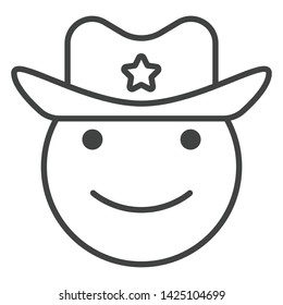 Emoticon Icon Face Expression Illustration. Modern Vector Design in Minimal Style