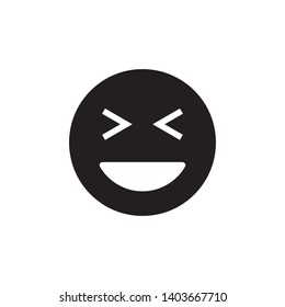 emoticon icon logo illustration design template