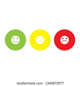 emoticon icon set isolated vector