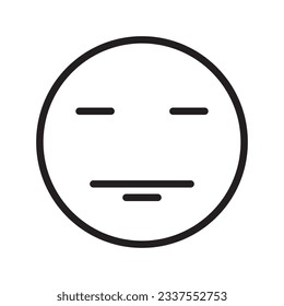 emoticon icon vector template illustration logo design