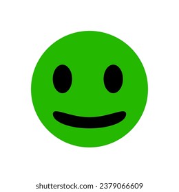 Emoticon icon vector trendy design template