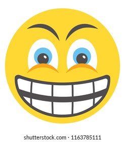 
Emoticon isometric design for expression of feelings
