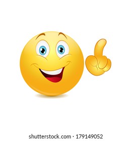 Emoticon Making Point Stock Vector (Royalty Free) 109203620 | Shutterstock