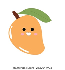 emoticon mangoes sticker design element