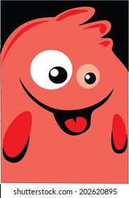 Emoticon monster