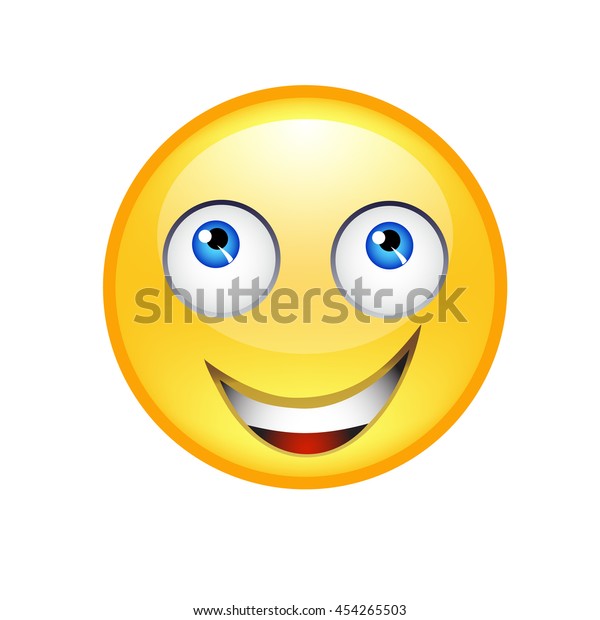 Emoticon Showing Thumb Stock Vector (Royalty Free) 454265503