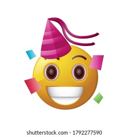 780 Emojis birthday hat Images, Stock Photos & Vectors | Shutterstock