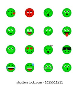 emoticon or smile icon for user interface