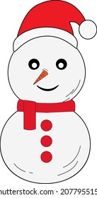 Emoticon Snowman Slightly Smiling Face
perfect for sending expressive messages on social media to friends, family and more.