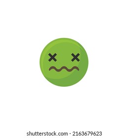 emoticon or sticker vector illustration