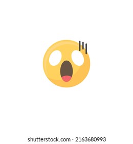 ilustración vectorial emoticono o pegatina