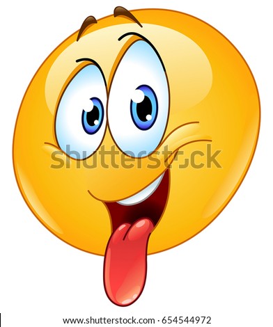 Emoticon Tongue out