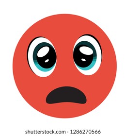 emoticon surprise face expression